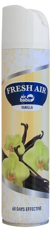 Fresh Air Osv.vzduchu Vanilka 300ml | Čistící, dezinf.prostř., dezodoranty - Osvěžovač vzduchu - Spreje a pumpičky Fresh Air Osv.vzduchu Vanilka 300ml | Čistící, dezinf.prostř., dezodoranty - Osvěžovač vzduchu - Spreje a pumpičky